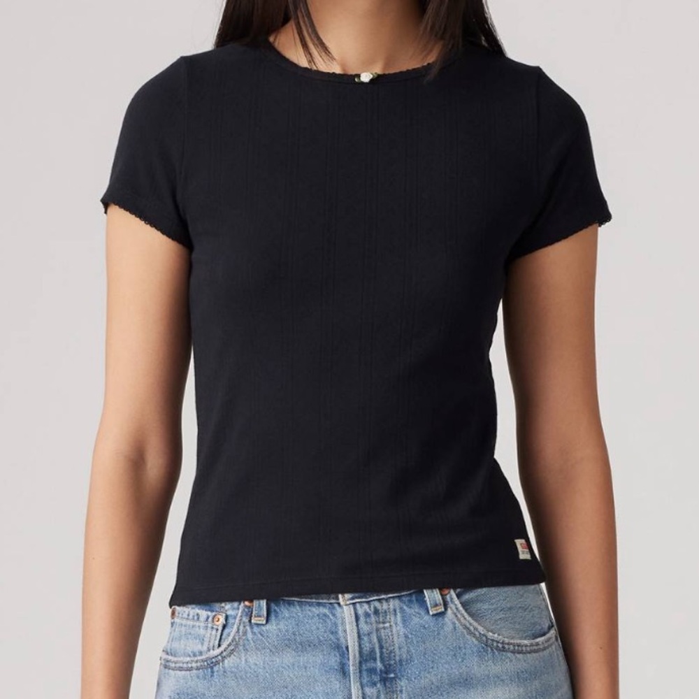 Levi’s dry goods pointelle t shirt
